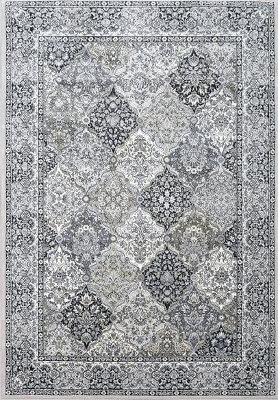 Dynamic Rugs ANCIENT GARDEN 57008-9696 Cream and Grey